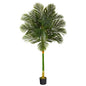 6'Single Stalk Golden Cane Artificial Palm Tree