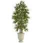 68" Bamboo Artificial Tree in Decorative Urn