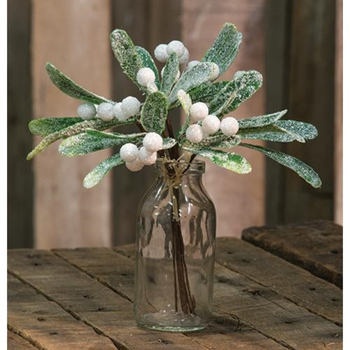 Mistletoe Pick 8" (Pack of 4)