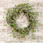 Twig Leaf & Sprite Wreath 24"