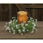 Pixieflower Candle Ring Cream 3" (Pack of 2)