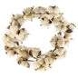 Teastain Cotton Wreath 12" (Pack of 2)