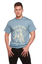 Fly To The Moon Men's Bamboo Viscose/Organic Cotton Short Sleeve Graphic T-Shirt