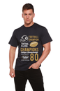Football Champions Men's Bamboo Viscose/Organic Cotton Short Sleeve Graphic T-Shirt