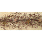 Pip Berry Garland With Stars Burgundy 40"