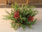 Cedar Berry Table Piece 9" (Pack of 4)