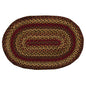 Cinnamon Oval Rug 20x30