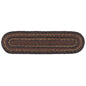 Slate Braided Stair Tread 8x28  (Pack of 4)