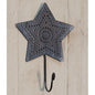 Punched Metal Star Hook (Pack of 4)