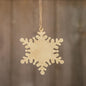 Snowflake Ornament  (Pack of 4)