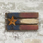 Lath Flag w/Rusty Star 9"