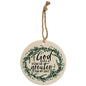 God Has A Vision Ceramic Ornament (Pack of 4)