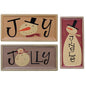 (*Jolly Joy Jingle Snowman Tray Asst.)  (Pack of 4)