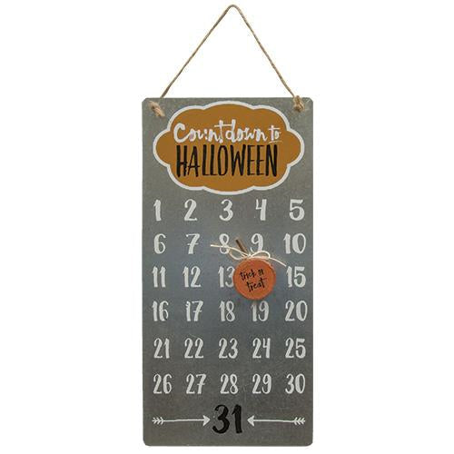 Halloween Countdown Calendar  (Pack of 4)