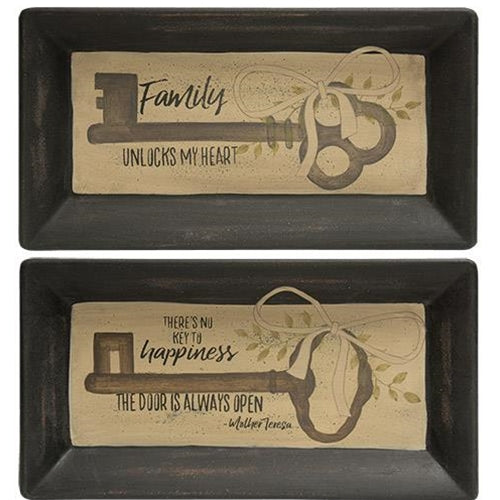 *Family Unlocks My Heart Tray 2 Asstd.