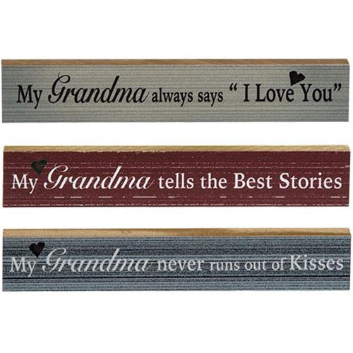 Grandma Mini Stick 3 Asstd.  (Pack of 4)