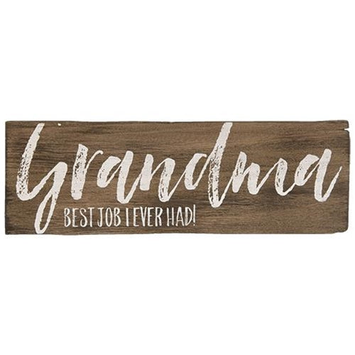 Grand Littles Wall Sign 2 Asstd. (Pack of 4)