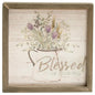 Grateful Heart Framed Sign 3 Asstd. (Pack of 2)