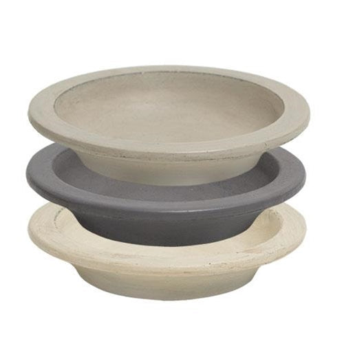 Farmhouse Colors Dish Cup 3 Asstd. (Pack of 4)