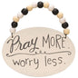 Count Your Blessings Beaded Ornament 4 asstd.  (Pack of 4)