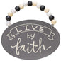 Faith Over Fear Beaded Ornament 4 asstd. (Pack of 4)