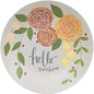 *Hello Sunshine Floral Plate 2 asstd.