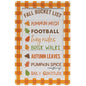 Fall Bucket List Sign (Pack of 2)