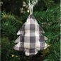Buffalo Check Christmas Tree Ornament (Pack of 4)