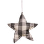Buffalo Check Star Ornament (Pack of 4)