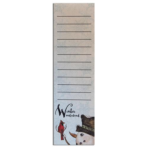 Winter Wonderland Notepad  (Pack of 4)