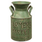 Farmers Market Milk Can