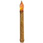 9" Burnt Ivory Timer Taper (Pack of 2)