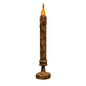 Burnt Mustard Candlestick - 11.5" (Pack of 2)