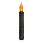 6" Black Timer Taper (Pack of 4)