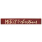 Merry Christmas Engraved Sign 24"  (Pack of 4)