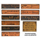 Fall Sayings Block Assorted (Pack of 4)