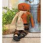 Burlap Pumpkin Man
