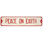 Peace on Earth Street Sign (Pack of 2)