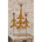 Rusty Metal Triple Tree (Pack of 2)