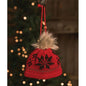 Red Beanie Ornament (Pack of 4)