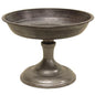 Aged Galvanized Pedestal