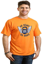 GO HEAVY Men's Bamboo Viscose/Organic Cotton Short Sleeve Graphic T-Shirt