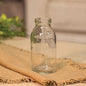 Clear Glass Bottle - 4" (Pack of 4)