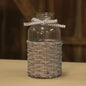 Willow Glass Bottle - 8"  (Pack of 4)