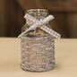 Willow Glass Bottle - 5" (Pack of 4)
