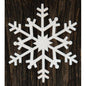 Small White Snowflake  (Pack of 4)