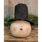 Top Hat Snowman Head (Pack of 2)