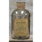 Snowflakes Silver Bottle 8x4  (Pack of 4)