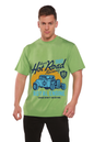 Heavy Hot Road Men's Bamboo Viscose/Organic Cotton Short Sleeve Graphic T-Shirt