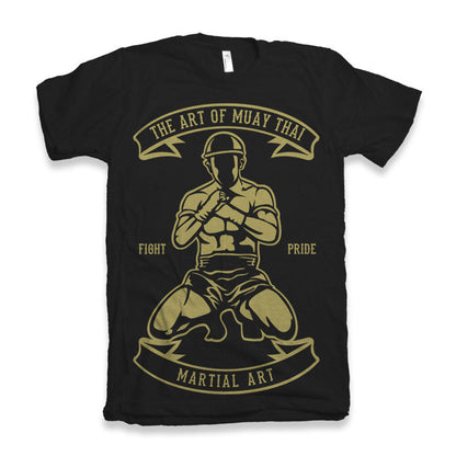 Martial Art Men's Bamboo Viscose/Organic Cotton Short Sleeve Graphic T-Shirt